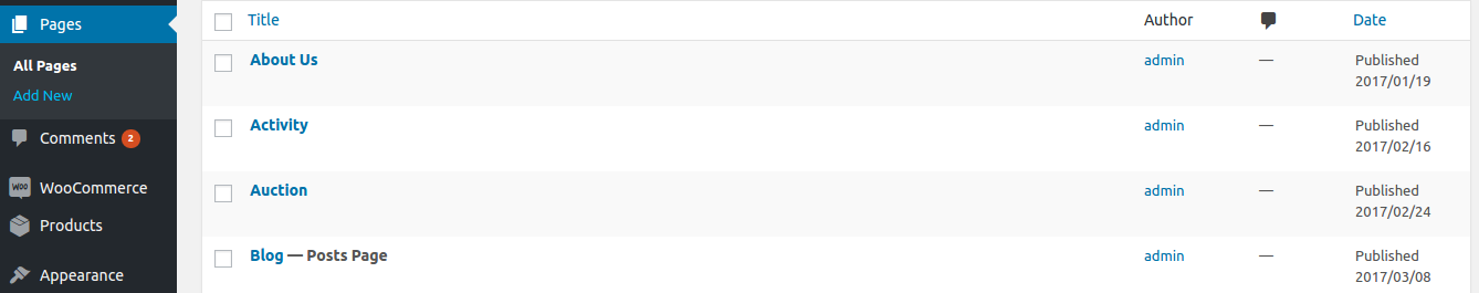 Parallax effect | add pages