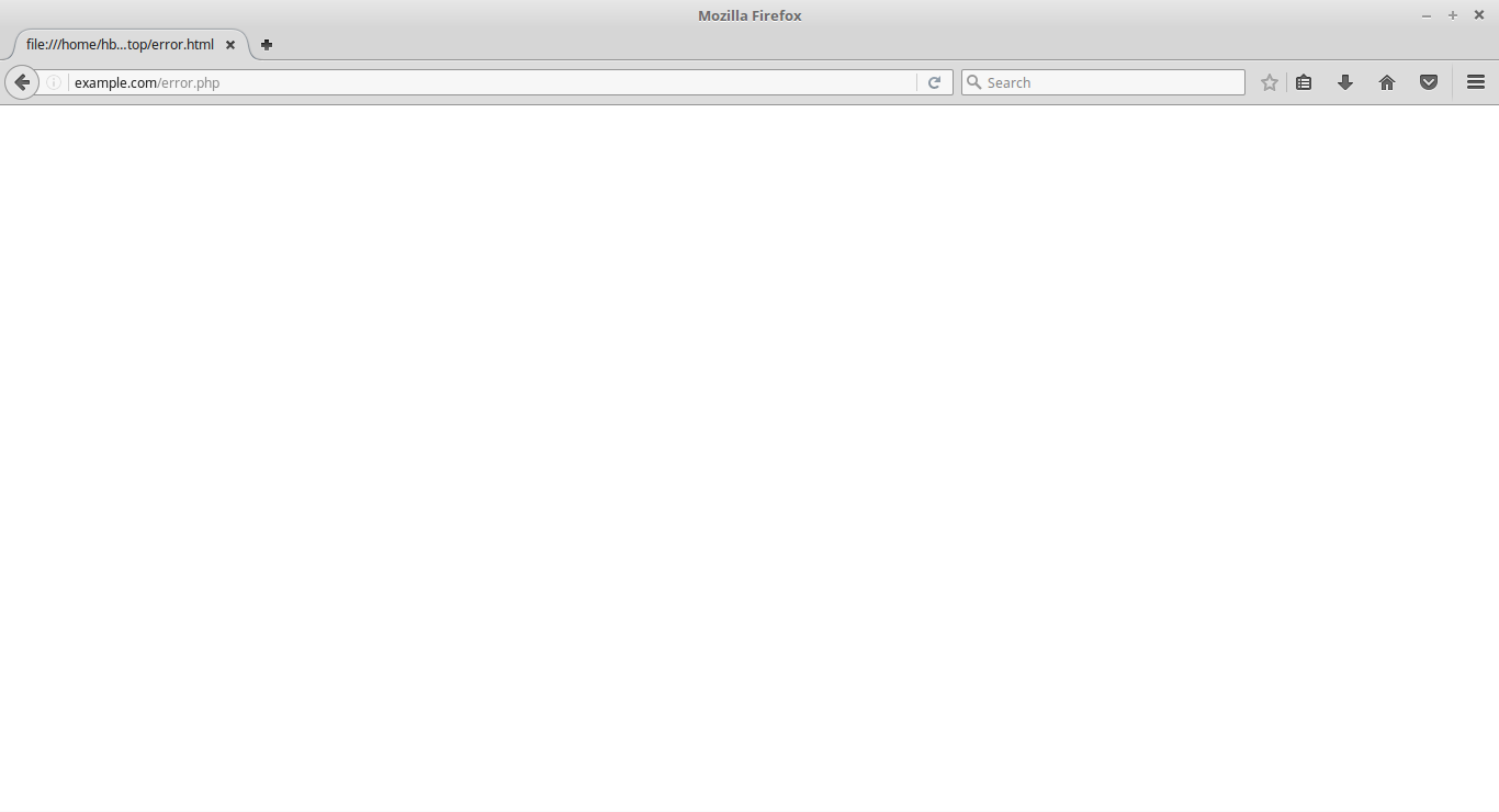 white screen of death