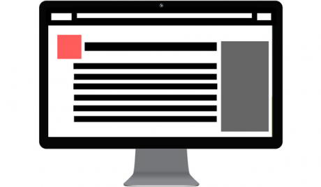 author's image beside headline