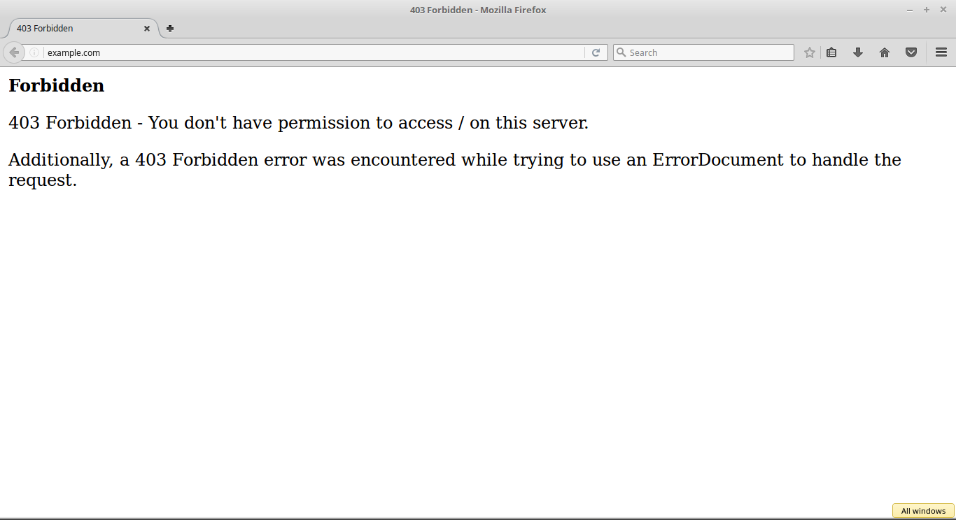 How to Fix the 403 Forbidden Error in WordPress