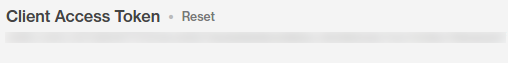 client access token