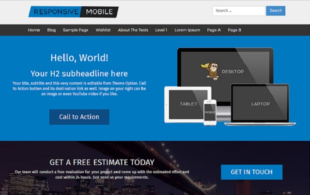 Responive II WordPress Theme
