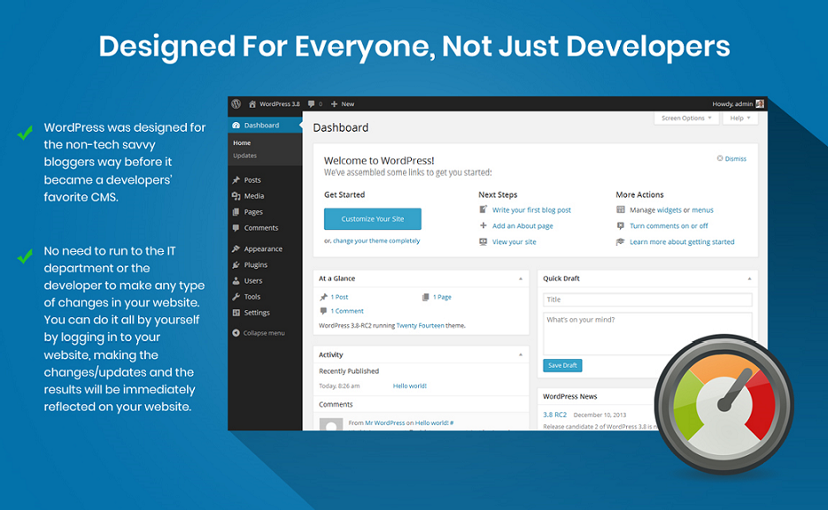 Designed For Everyone, Not Just Developers