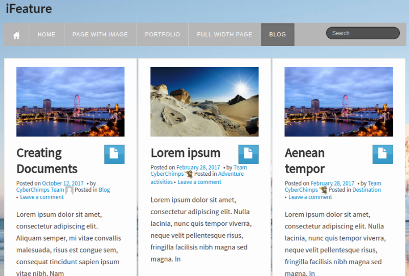 iFeature WP Theme