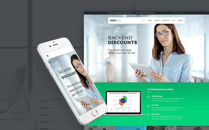 Software Company WP Theme