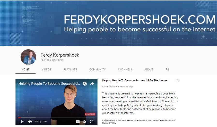 ferdy youtube channel