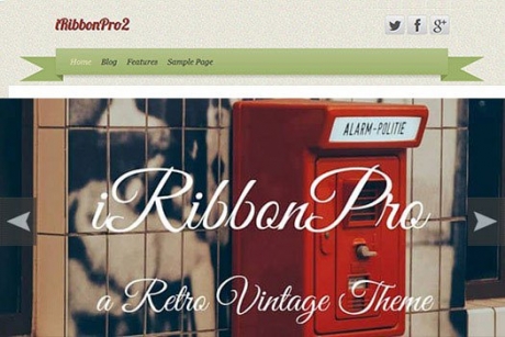 Premium Retro Vintage WordPress Theme Giveaway