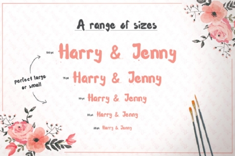 waterlily-free-typeface-font