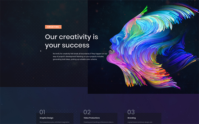 Graffis - Creative Mondrianism Pro Elementor Template