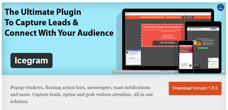 Icegram WordPress email plugins