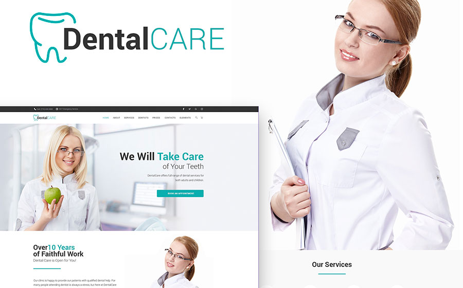 DentalClinic WordPress Theme