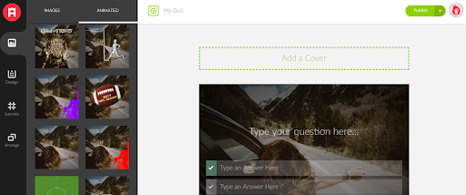 interactive blog post format