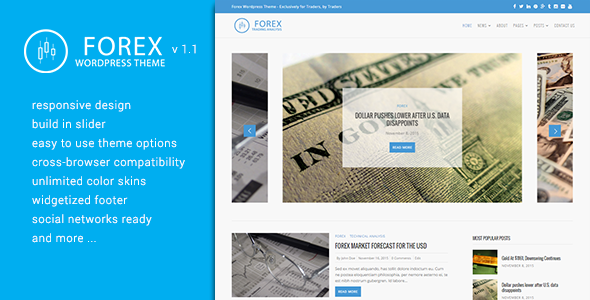 forex website theme