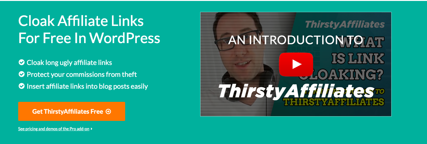 Thirsty Affiliates- Affiliate Marketing Tools
