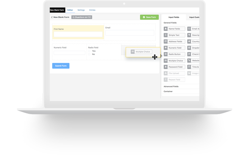 Dragging and dropping