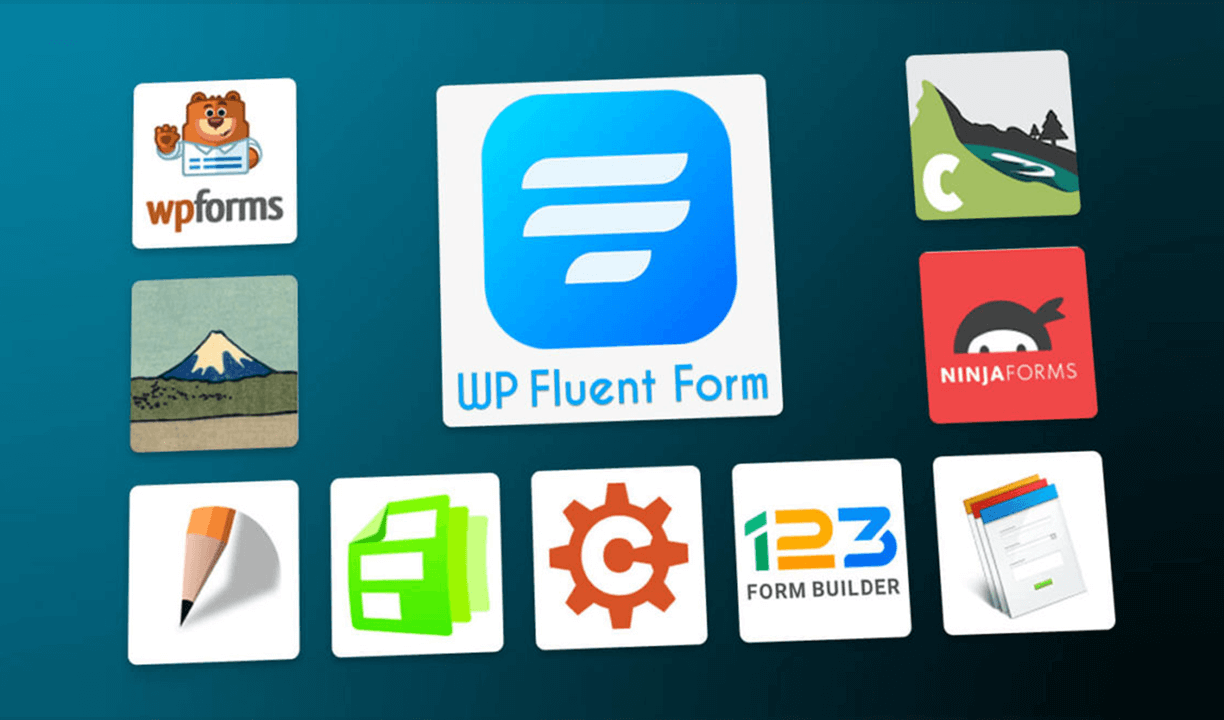 WP fluent form dashboard