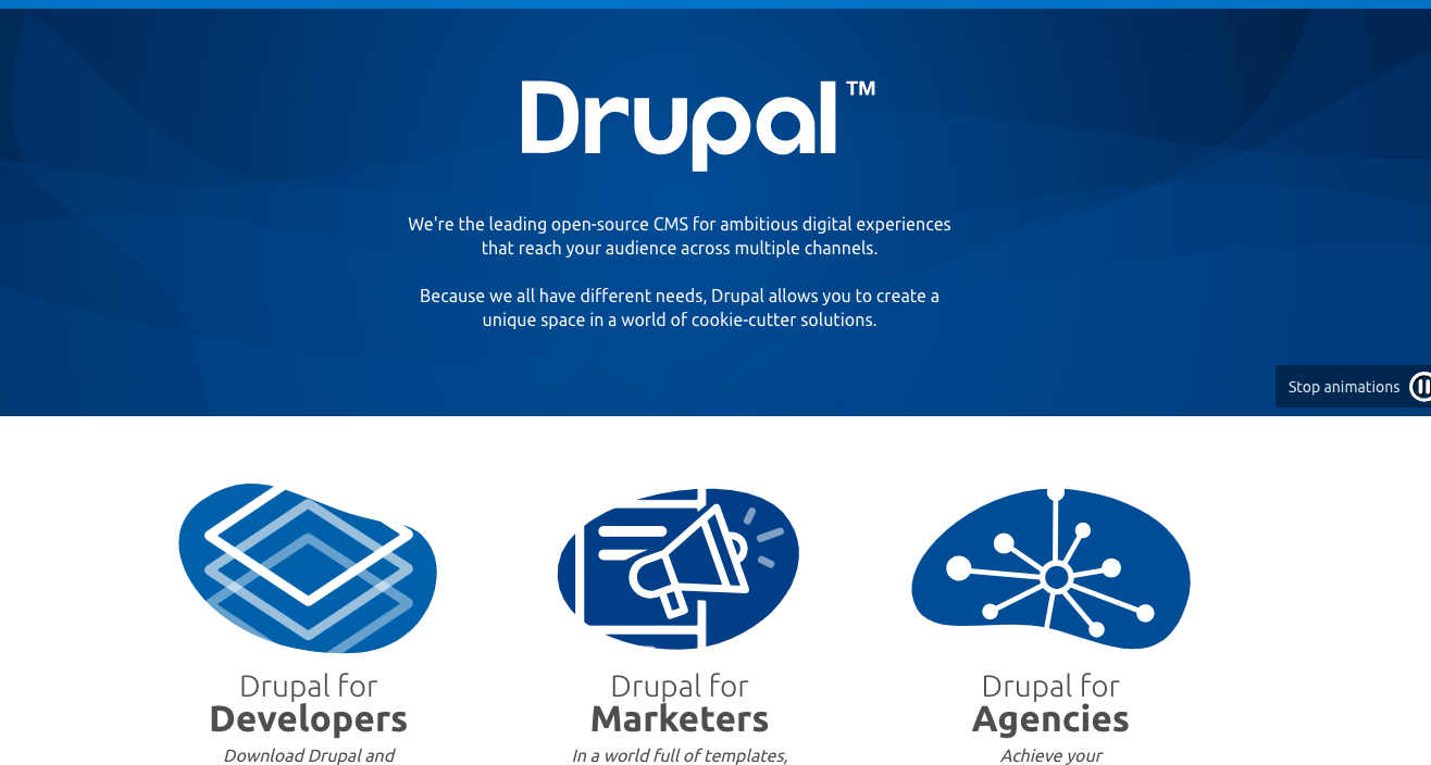 WordPress alternative