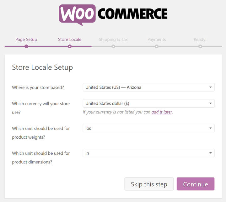 How to set up WooCommerce
