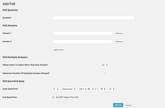 WP-Polls | WordPress Survey Plugins | Wpeka