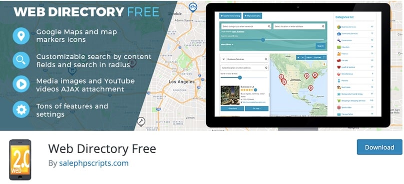 Web2.0 Directory | WordPress Directory Plugins | Wpeka