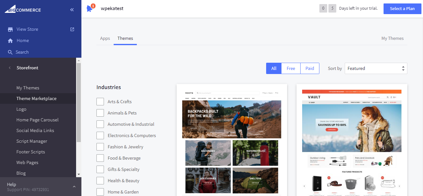 bigcommerce wordpress