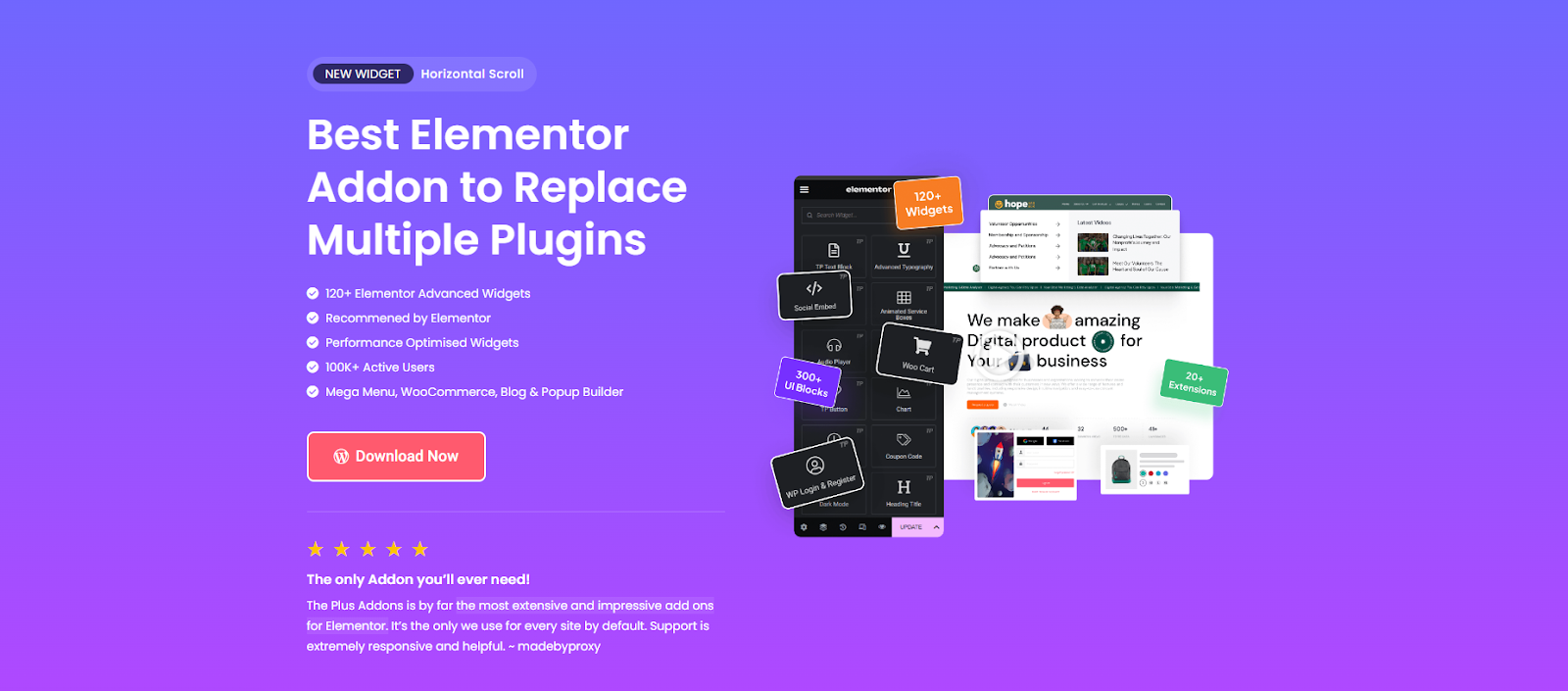Plus addons for ELementor