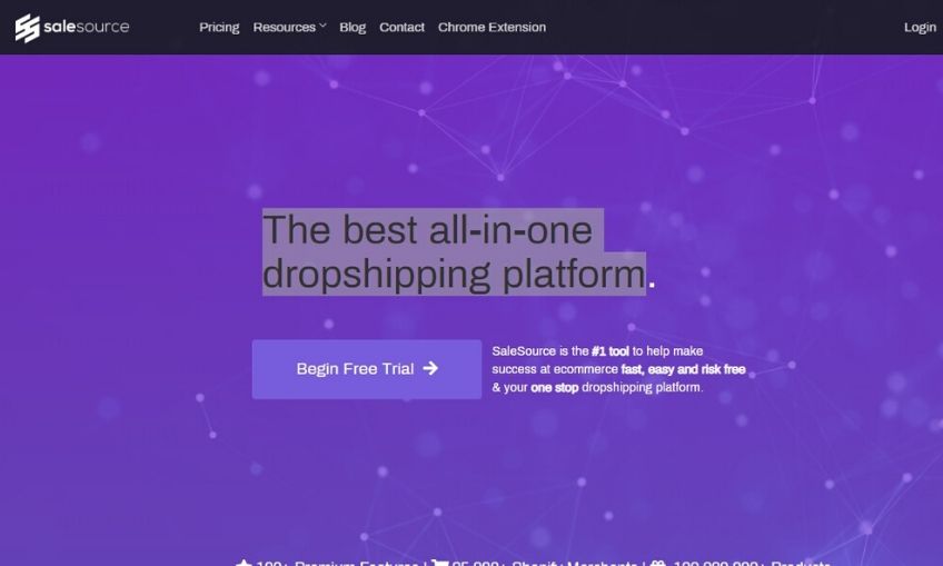 Sale Source: The Best All-In-One Dropshipping Platform