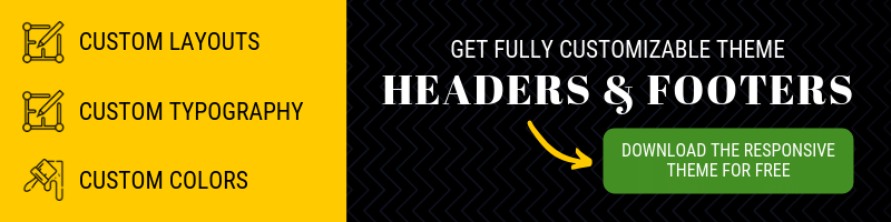 Responsive Theme Banner