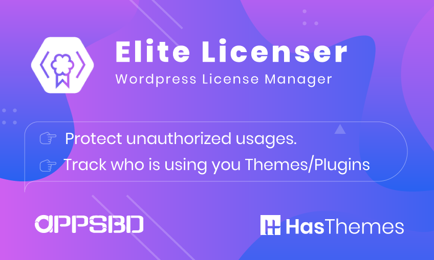 Elite Licenser- Software License Manager for WordPress