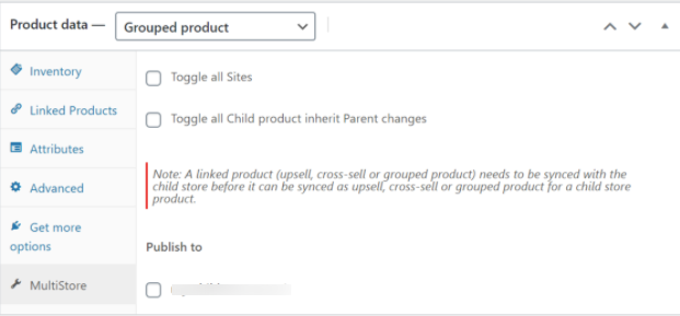WooCommerce Multistore: Syncing product between store