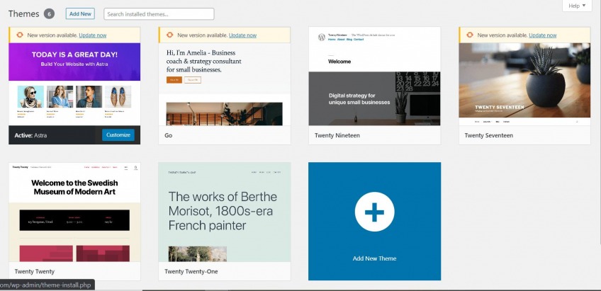 Themes Themes-How to build a website