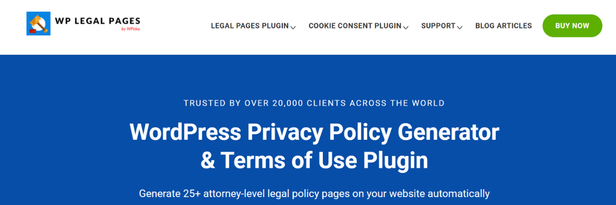 WP Legal Pages Best WordPress plugins- WP Legal Pages