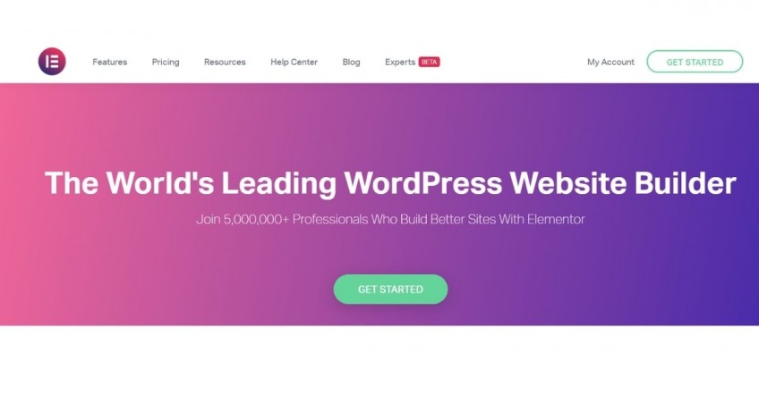 Elementor Webpage builder