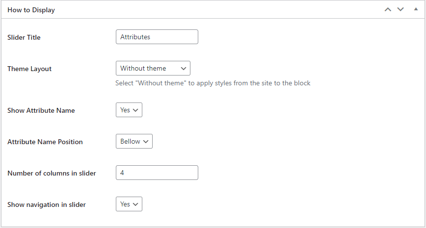 Growanizer- How to display settings