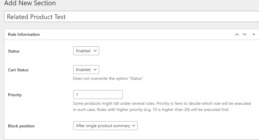 Growanizer rule information