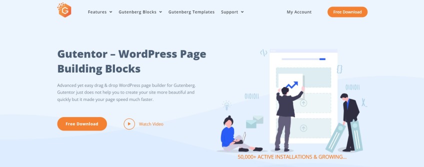 Gutentor- WordPress Page Building Gutenberg Blocks