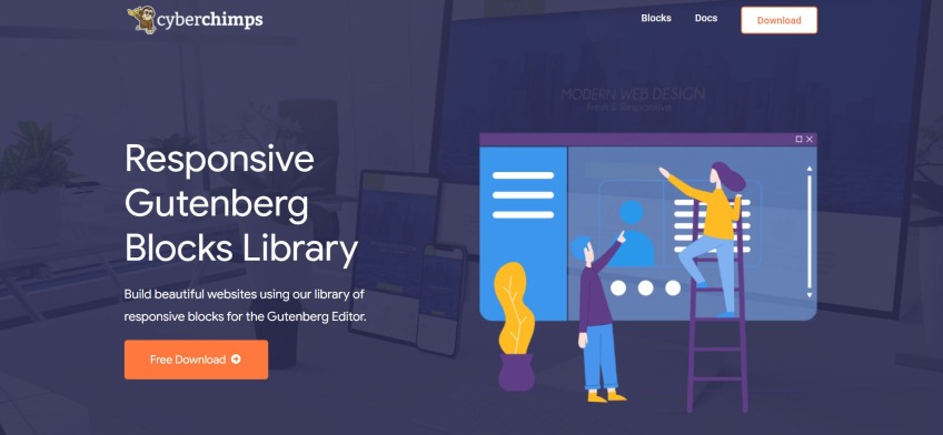Responsive Gutenberg Blocks Library