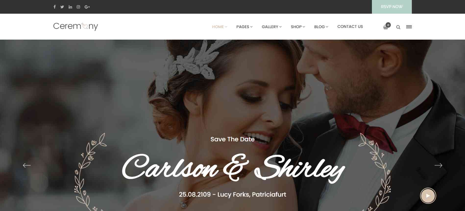 Ceremony - Wedding theme