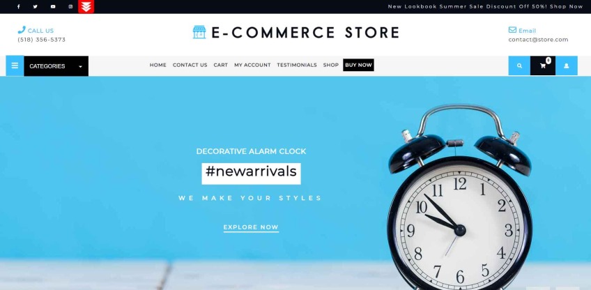 Ecommerce WordPress Theme