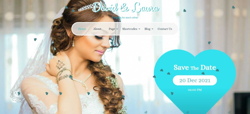My Wedding - WordPress theme