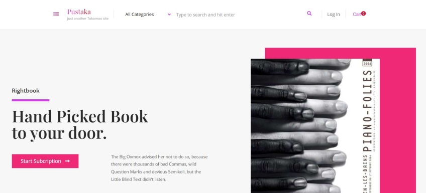 Pustaka - WooCommerce Theme For Book Store 