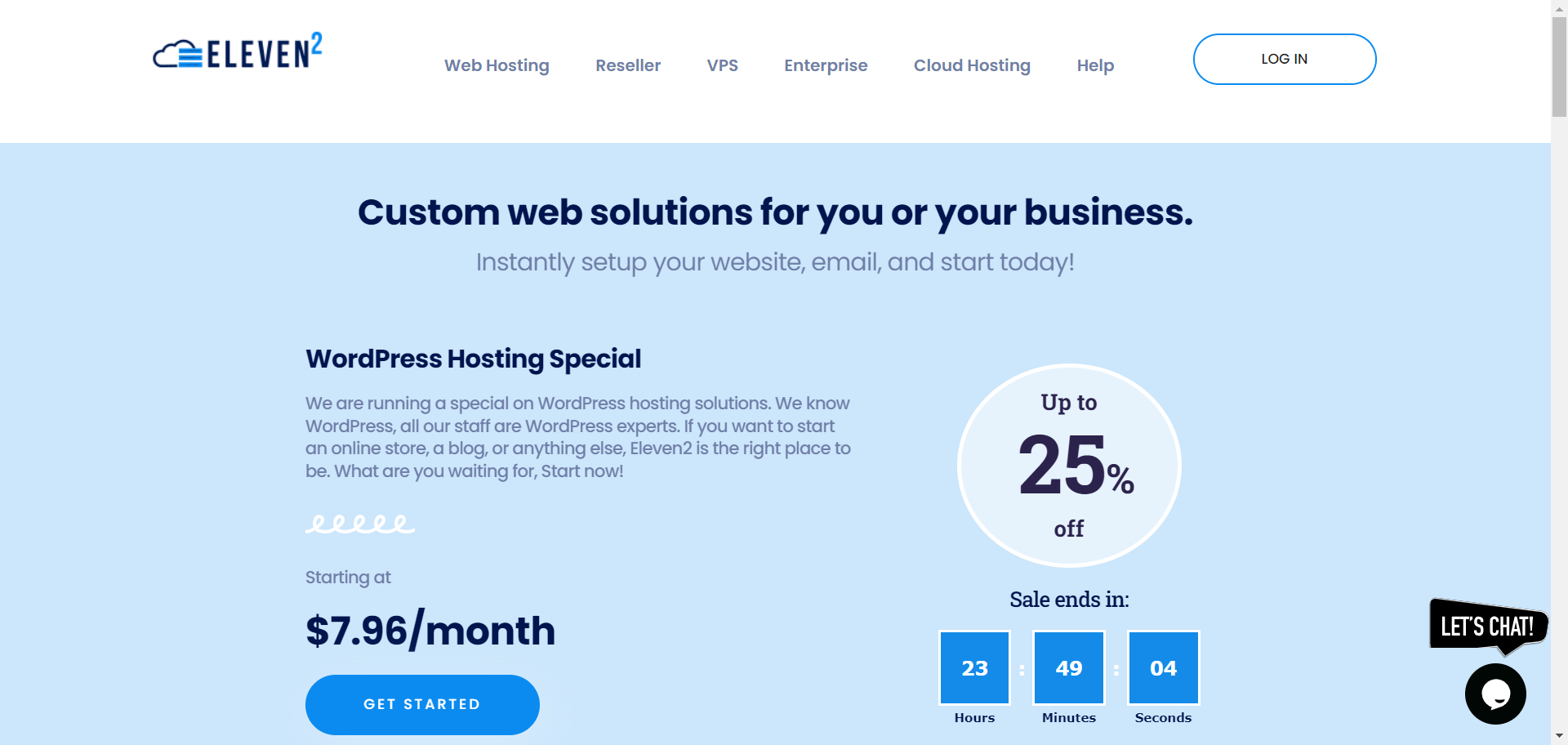 Eleven2 Web Hosting Provider