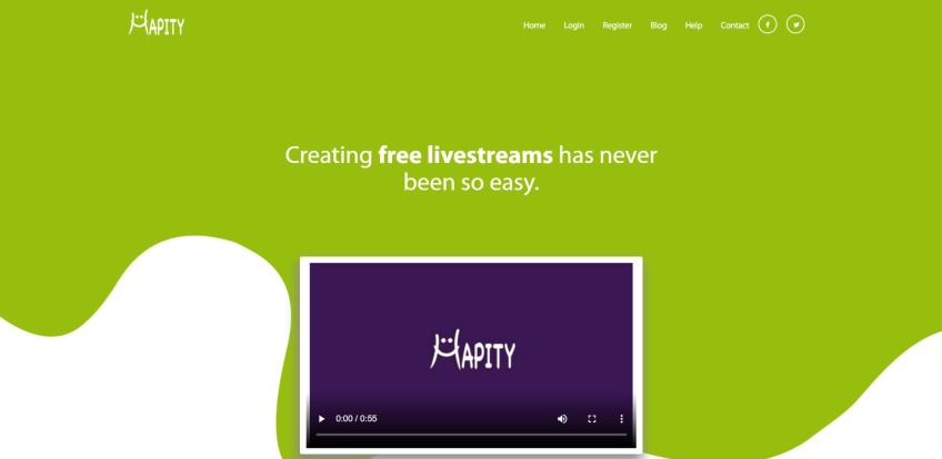 Hapity - WordPress Livestream plugin