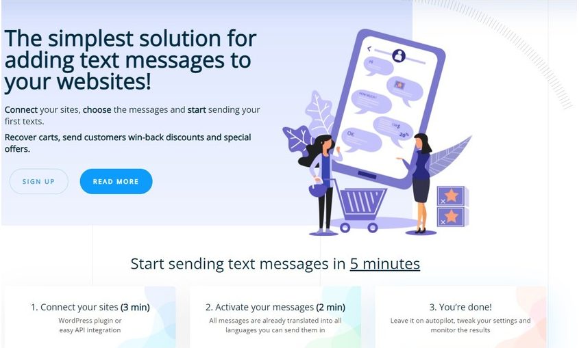 SMS Abandoned Cart Recovery – CartBoss