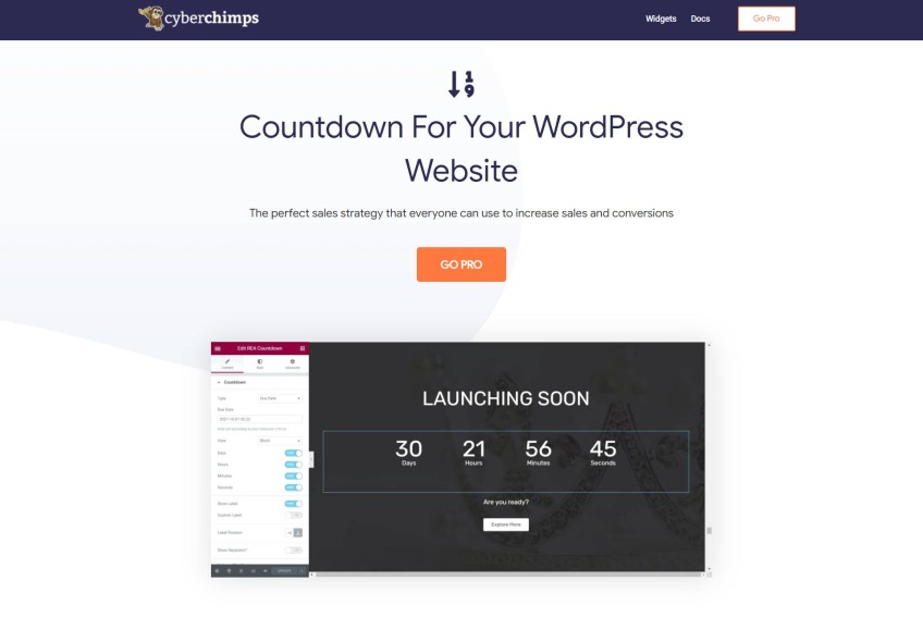 Responsive Addons for Elementor - Countdown Timer widget