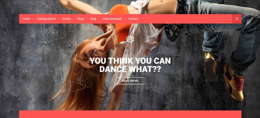 Dance Academy WordPress Theme