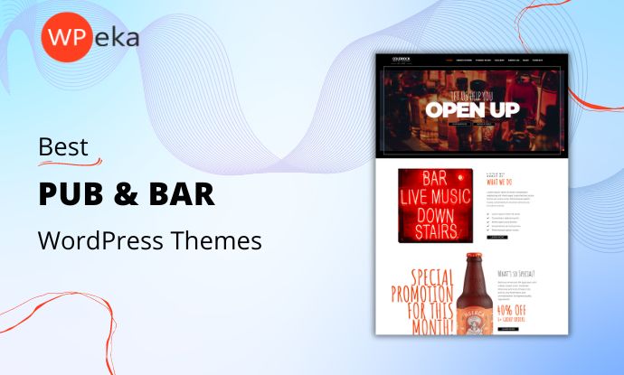 Best Pub & Bar WordPress Themes In 2026