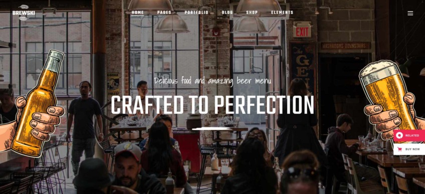 Brewski – Pub & Brewery Theme
