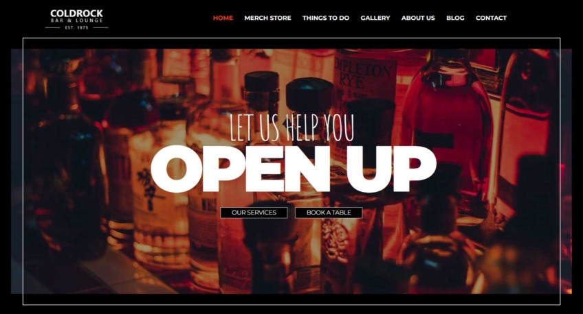ColdRock – Pub & Bar WordPress Theme