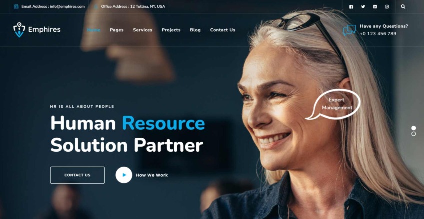 Emphires – Human Resources & Recruiting Theme